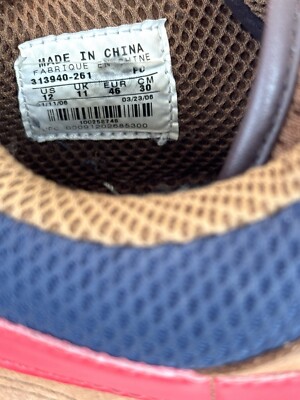 Nike 2006 Court Force Low Premium 313940 261 Bison Sport Red Nike 2006 Court Force Low Premium 313940 261 Bison Sport Red