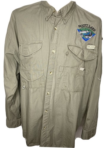 Columbia PFG Vented Fishing Shirt XXL 