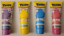 PEEPS Kids Bathtub Finger Paint Soap 3 oz 4 Pack Yellow Pink Blue Purple NEW