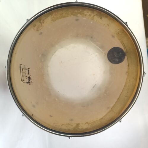 Ludwig 16x16"Mahogany Stain Floor Tom Drum Blue/Olive Vintage 70s 6Ply Maple USA - Picture 10 of 15