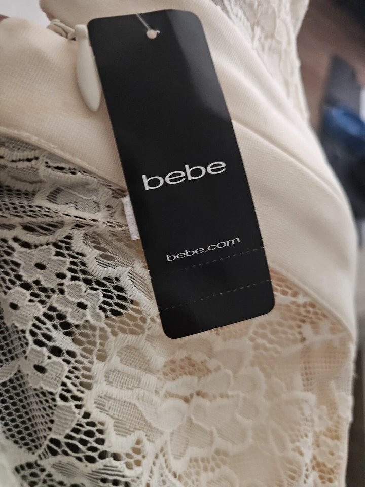 Elegante Mono Bebe Blanco Para Mujer PEQUEÑO Foto 4 de 4