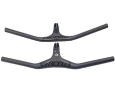 Full Carbon Fiber One-piece Straight Handlebar 0/17 Degree Stem 70-120mm