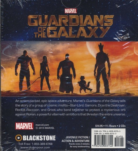 Marvel's Guardians of the Galaxy : The Junior Novel by Marvel Press Staff CDs - 第 2/2 張圖片