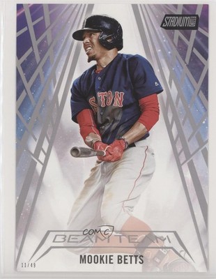 2018 Topps Stadium Club Topps.com Online Exclusive 5x7 11/49 Mookie Betts 0x5