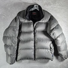 Western Mountaineering Flight Puffer Down Jacket Grey Mens Size M Medium USA