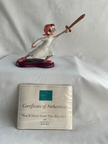 Walt Disney WDCC Peter Pan "Non lascerai mai viva questa nave" John