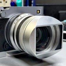 Screw on Square Lens Hood With Cap for Fujifilm XF35mm F2 R WR, XF23mm F2 R WR