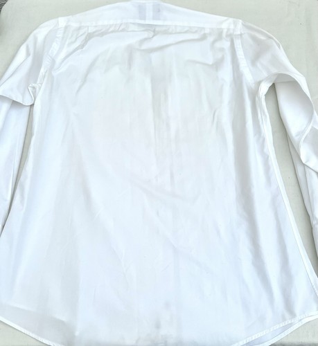 Nordstrom Men’s Tuxedo Dress Shirt White 15 X 34| French Cuffs Classic Fit - Picture 11 of 13