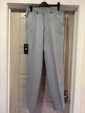 Image of Farah Boston Grey Mens Trousers Brand New W32 X L33