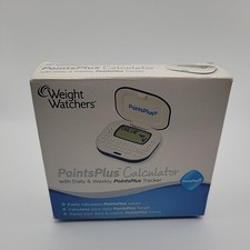 Weight Watchers Points Plus Calculator Daily Weekly Tracker Portable In Box used