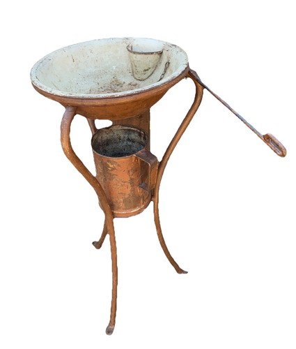 Vintage Army Officers Wash Stand + Basin 1953 London Rare Iron Display Prop - Bild 2 von 13