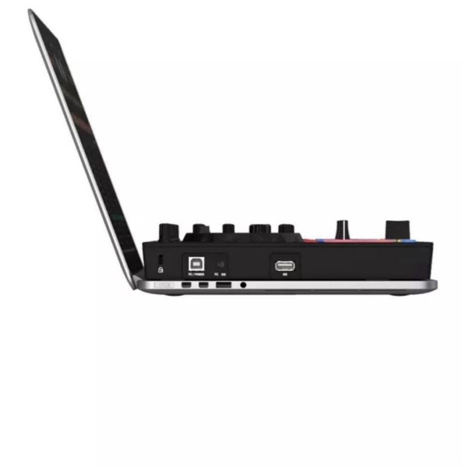 Controlador DJ de 2 canales Reloop Ready con interfaz de audio USB y 8 almohadillas Foto 4 de 4