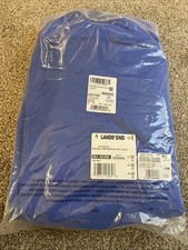 Lands End Kids Squall Snow Bibs Sz 20 Royal Cobalt Blue New