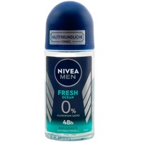 Nivea Deo Roll On Fresh Ocean 1 X 50Ml 0% Aluminium 48H Schutz Antibakteriell