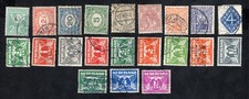 Netherlands 1921-35 21 stamps Mi#  MH/used CV=16$