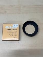 Nikon Metal Lens Hood HN-3 Excellent AL78 