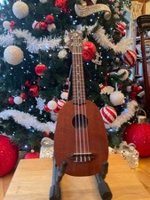 Luna Tattoo Soprano Pineapple Mahogany Ukulele