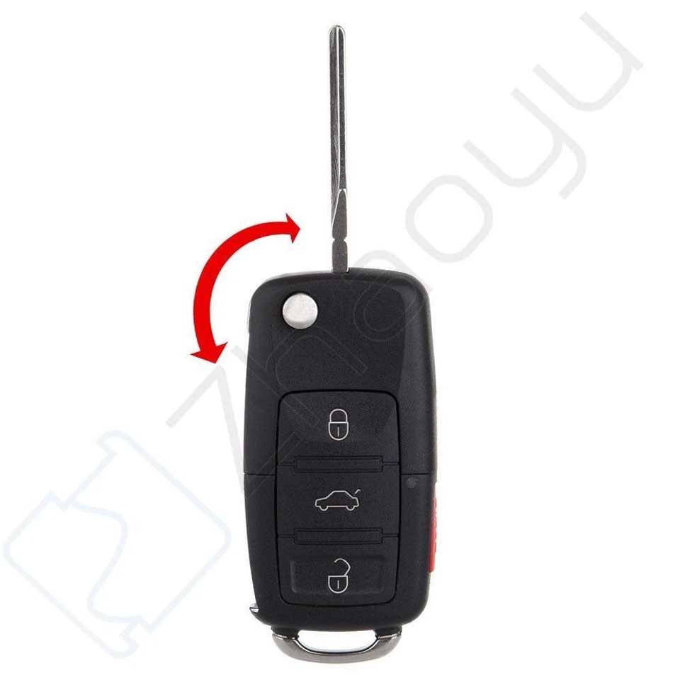 2 para Volkswagen Passat Beetle 1998 1999 2000 2001 sistema de entrada remota sin llave Foto 3 de 4
