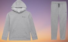Champion Youth Boy Hoodie PANTS Tracksuit Size XS 5/6 S-7/8 M 10/12 L 14/16 New