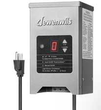 DEWENWILS 150W Low Voltage Landscape Transformer with Photocell Sensor