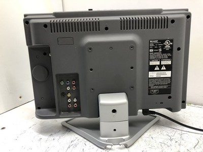 SHARP LC-13SH4U 13 INCH LCD RETRO GAMING TV WITH SPEAKERS TESTED