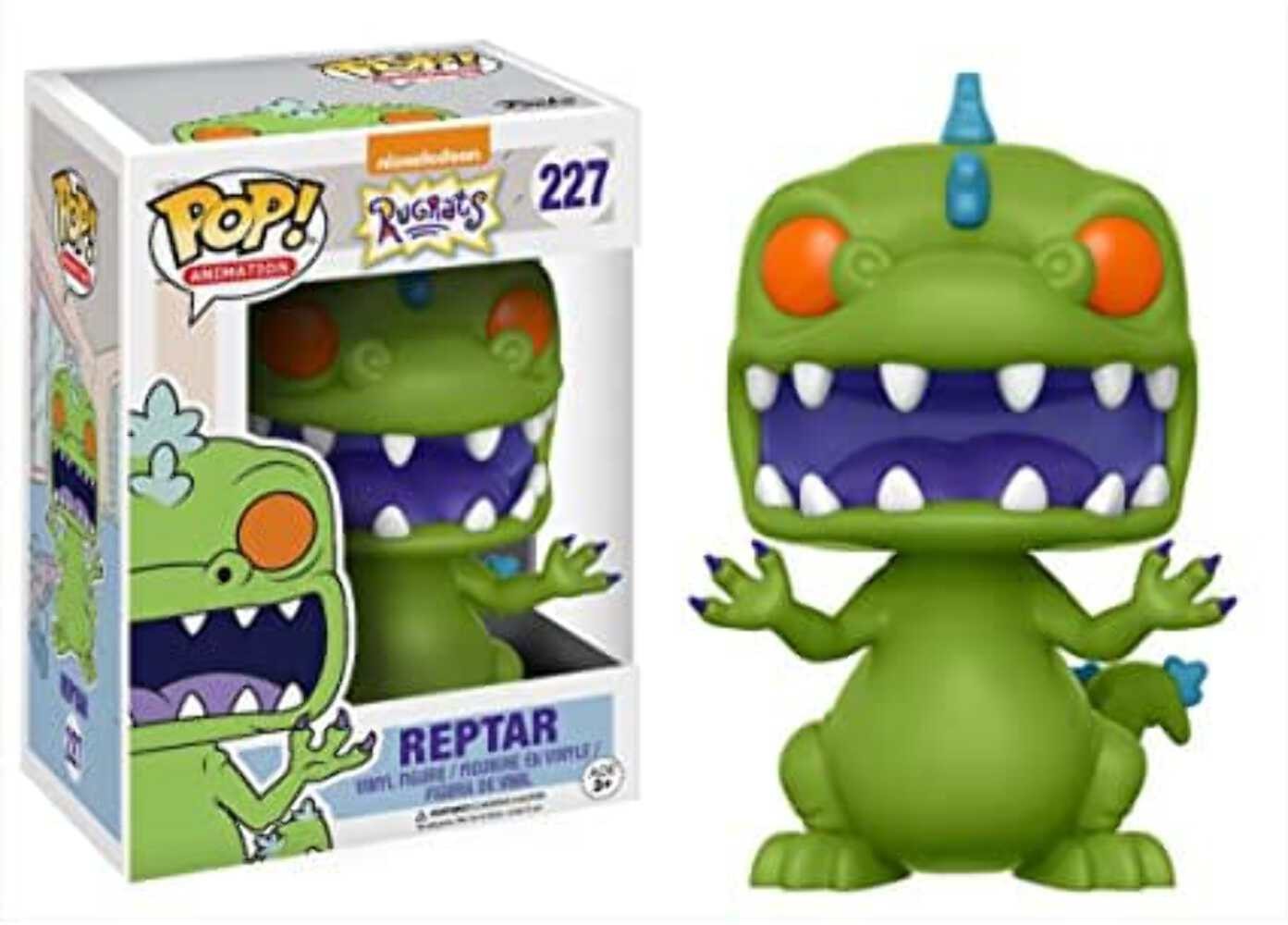 (Damage Box) Nickelodeon Rugrats Reptar Funko Pop! #227