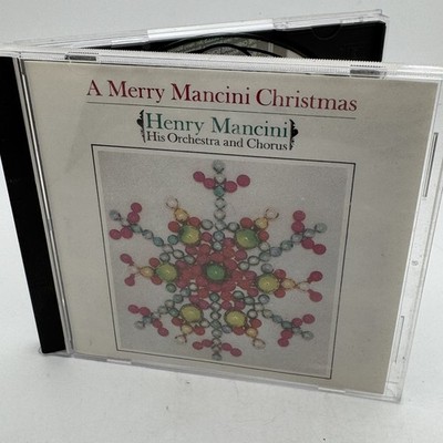 Henry Mancini A Merry Mancini Christmas CD 1988 RCA Holiday Instrumental Vocal