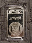 APMEX Silver Bar 1  Troy Ounce .999 Fine Silver (Sealed)