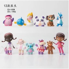 12pcs/set Doc McStuffins Action Figure Toys 4-8cm