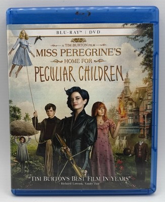 Miss Peregrine's Home for Peculiar Children BluRay DVD Widescreen Eva Green 2016