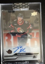 2023-24 Upper Deck Clear Cut - Rookies Tyler Kleven #CC-KN (AU, RC)
