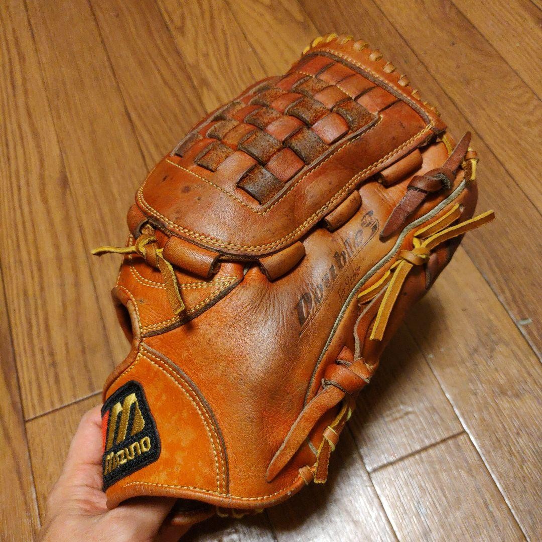 日本製 ミズノ ワールドウィン V Doubles 軟式 一般 ビンテージグラブ Mizuno World Win V Doubles 2GN34001 Vintage Softball Glove