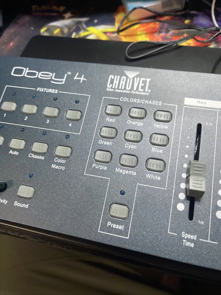 Chauvet OBEY40 DMX Controller - Grey Tested Working - Image 4 of 4