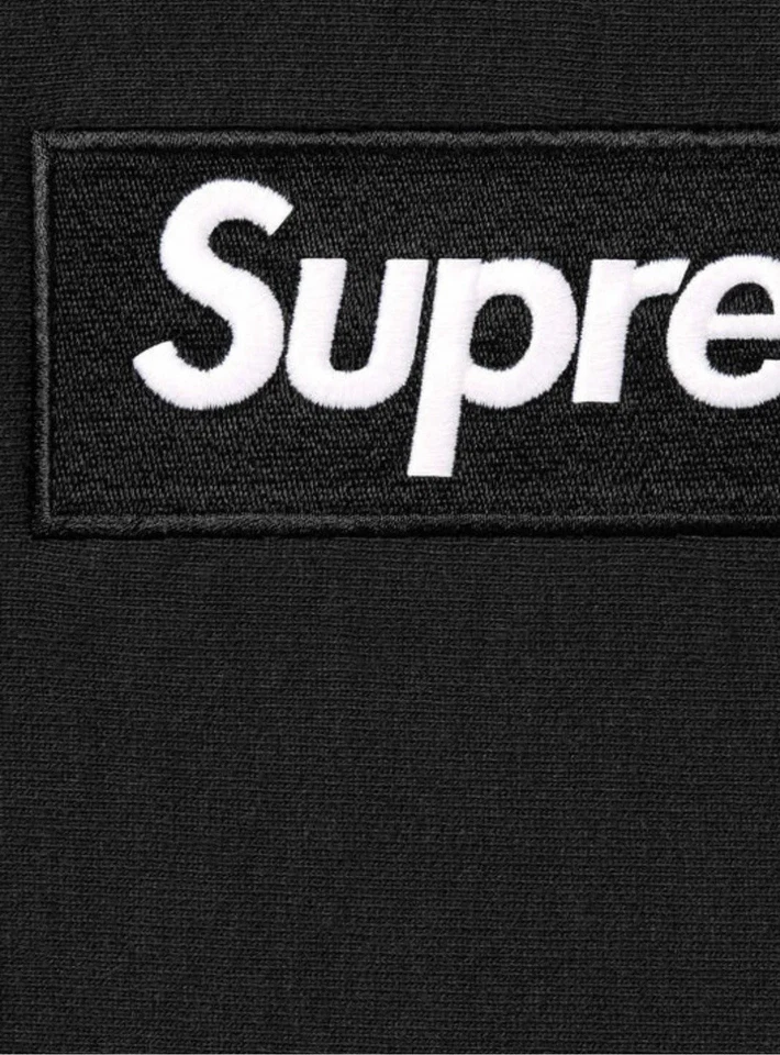 Supreme Box Logo Hooded Sweatshirt Bogo BLACK FW24 - Medium - Size M ✅ - Immagine 2 di 2