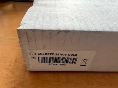 Thermo Scientific ST5 colored rings Gold for Smart-Tracker Wireless ST501-503