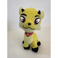Neopets Yellow Ixi Plushie Goat Stuffed Animal 2004 5" No tags toy stuffie