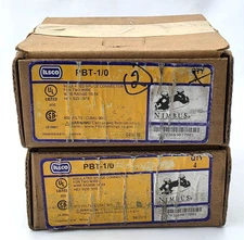 Lot of 6 Ilsco PBT-1/0 Insulated Splice Connectors For Two Wire #1/0-#14 AWG