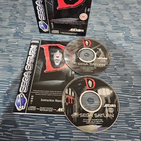 SEGA SATURN D Complete Tested Working Game | Discs, Manual & Case | Rare