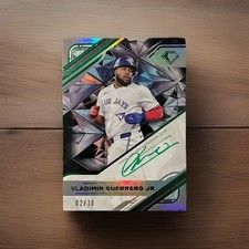 2025 Topps Diamond Icons Vladimir Guerrero Jr Auto /10 (Green Ink)