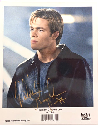 William Gregory Lee als Zack handsigniertes Foto Autogramm Größe A4