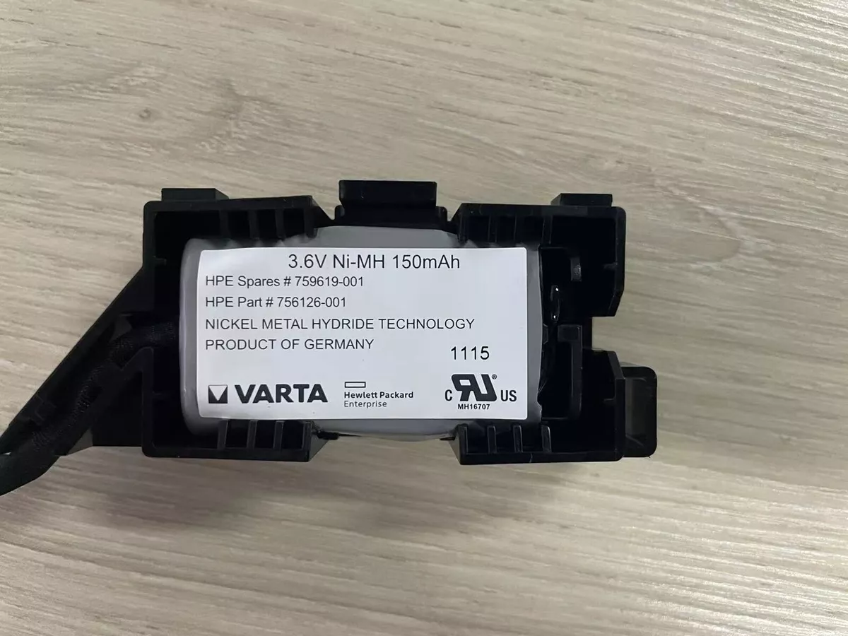 VARTA 759619-001 756126-001 3.6V FBWC Smart Array Battery Pack 