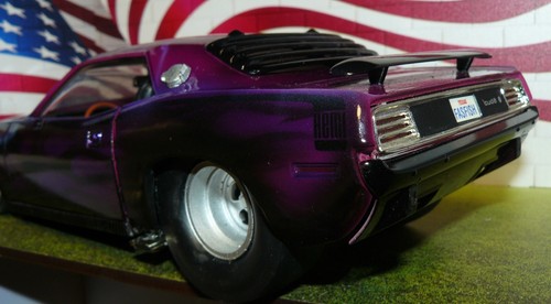 1/18 Custom Made, "Street Outlaws" 1970 Cuda pintado a medida, - Imagen 6 de 22