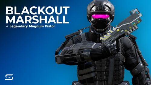 SplitGate: Blackout Marshall Character and Legendary Magnum Pistol Code - Global - Afbeelding 1 van 1