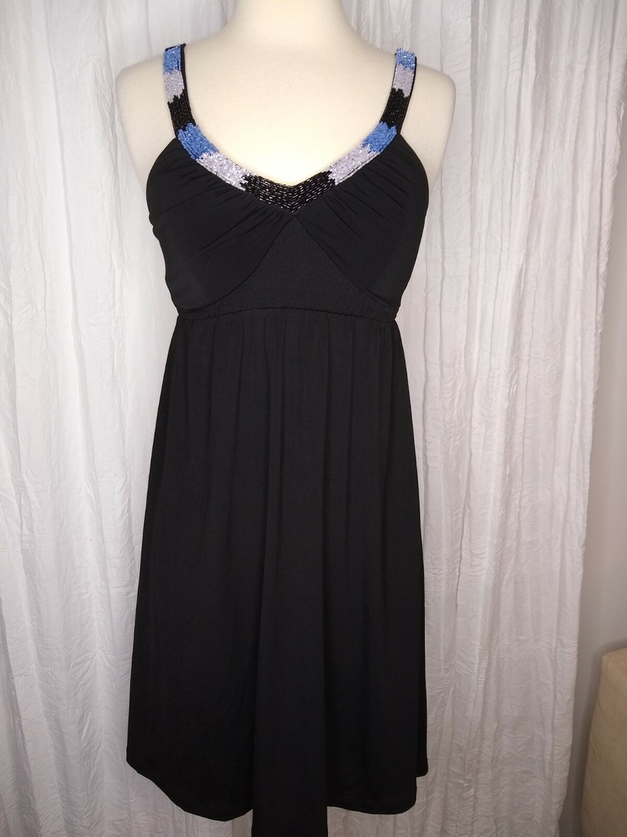 blue frock dress Alisha Gown - Light - Tulle A-line With Open Back ballroom dancewear Size:9/10Y (34) 1) Full height Tommy Hilfiger Women's Stripe