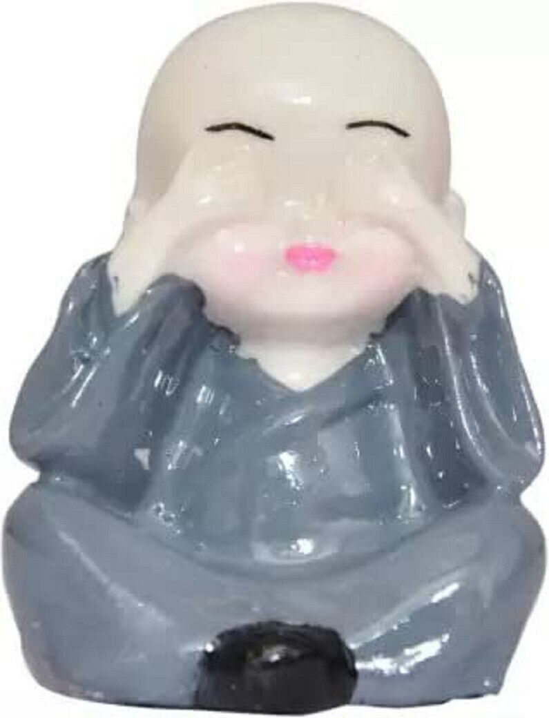 beautiful Resin Laughing Buddha Monk Statues for Home Decor eBay