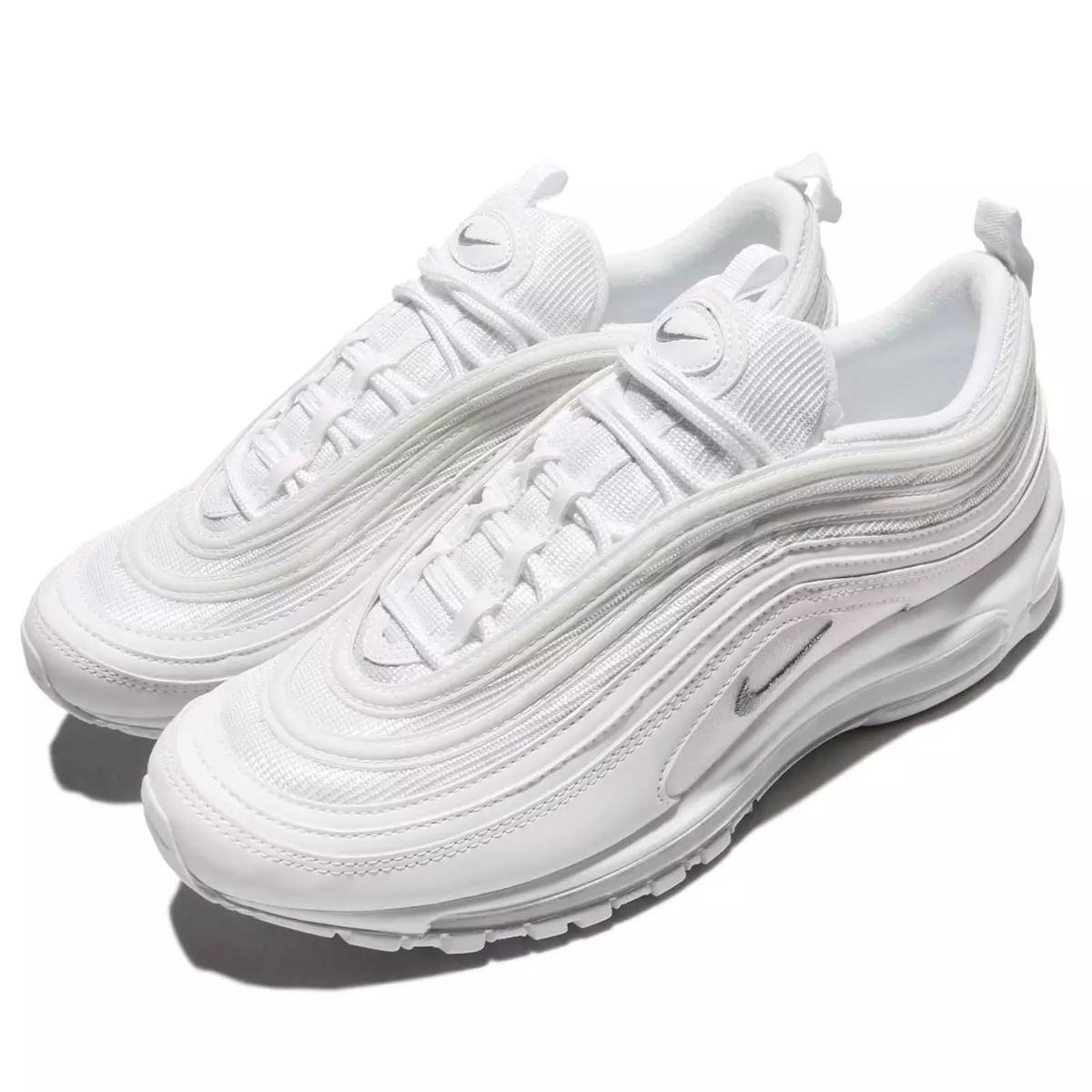 Nike Men's Air Max 97 Casual Shoes, White, 12