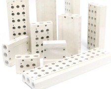 1pcs AIRTAC 5V/ 4V110 Solenoid Valve Confluence Plate Base 100M-5F /100M5F