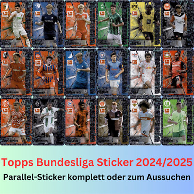 Topps Bundesliga Sticker 24/25 2024/2025 PARALLEL Wunderkind aussuchen aus ALLEN