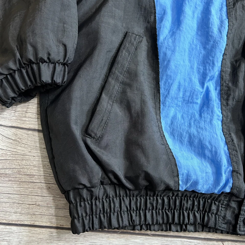 Chaqueta con capucha acolchada cremallera completa de colección Houston Oilers Starter NFL Pro Line XL Foto 3 de 4