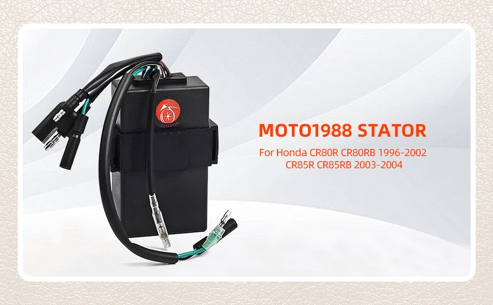 Bobina de encendido CDI bujía magneto estator para Honda CR80R CR80RB CR85R CR85RB Foto 4 de 4